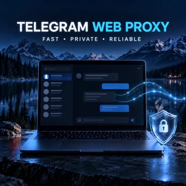 Веб-прокси Telegram США IP | Стабильная работа в России с DPI | Быстро &amp; Частный