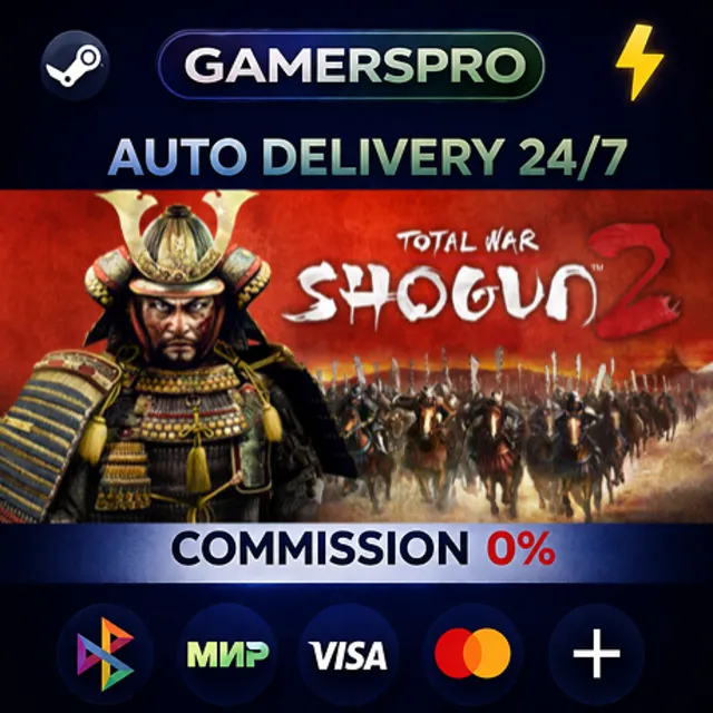 Total War: SHOGUN 2・ВЫБОР РЕГИОНА・STEAM GIFT АВТО・