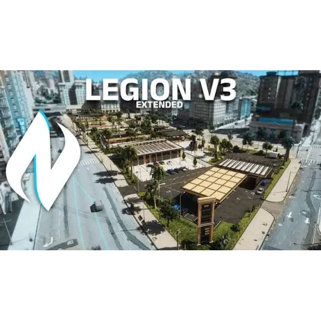 Legion Square Extended V3 [FiveM MLO - GTA V Interior]