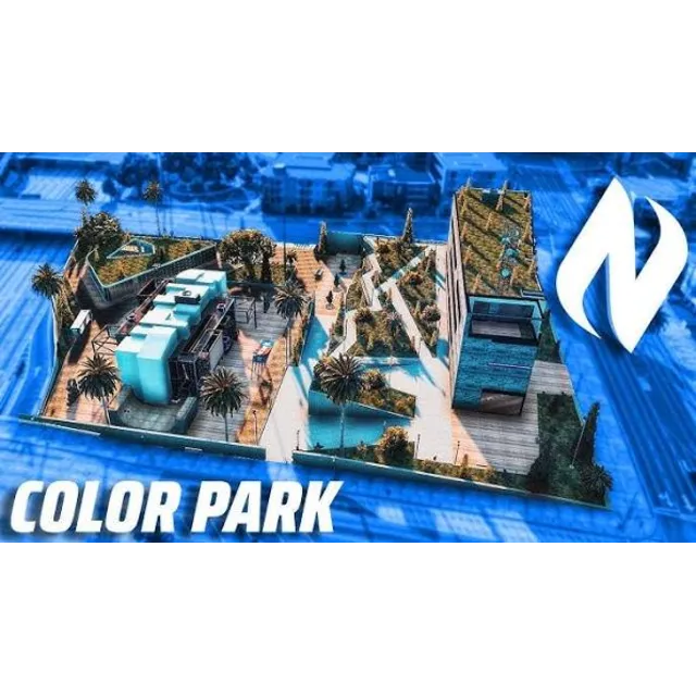 Completed Alta Construction Site - Color Park [ FIVEM MAP ]