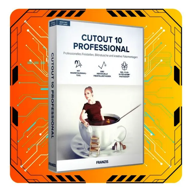 Franzis CutOut 10 Professional Лицензионный ключ