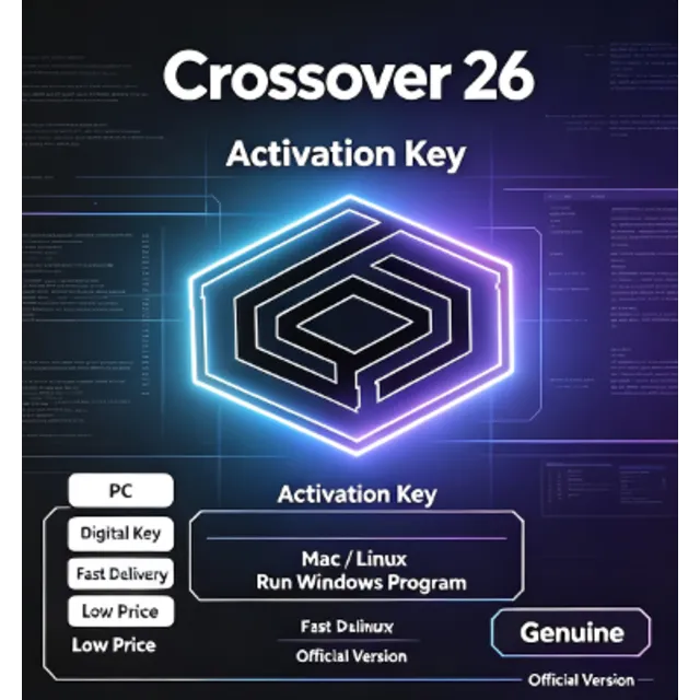 CrossOver 26 | Ключ активации | Mac/Linux | Запустить программу для Windows