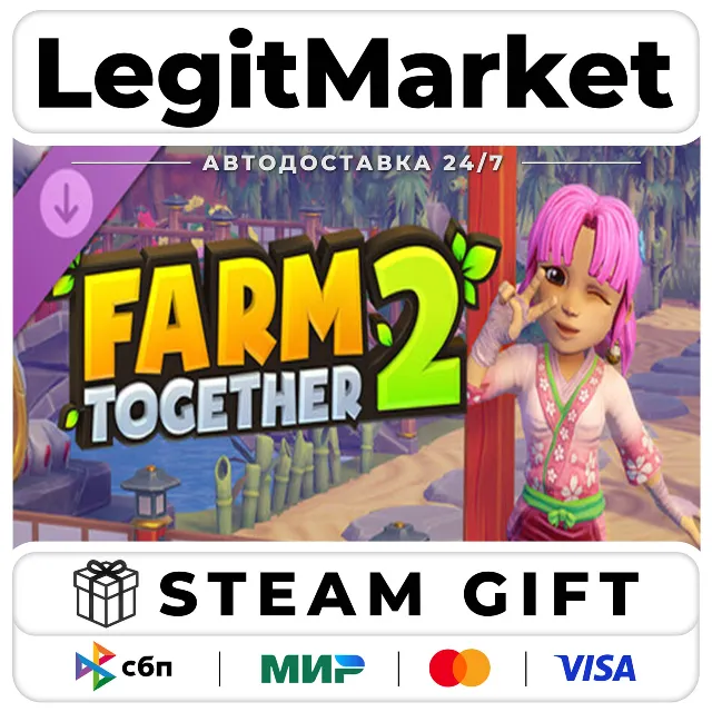 DLC Farm Together 2 - Zen Pack / Steam АВТО / РУ + МИР