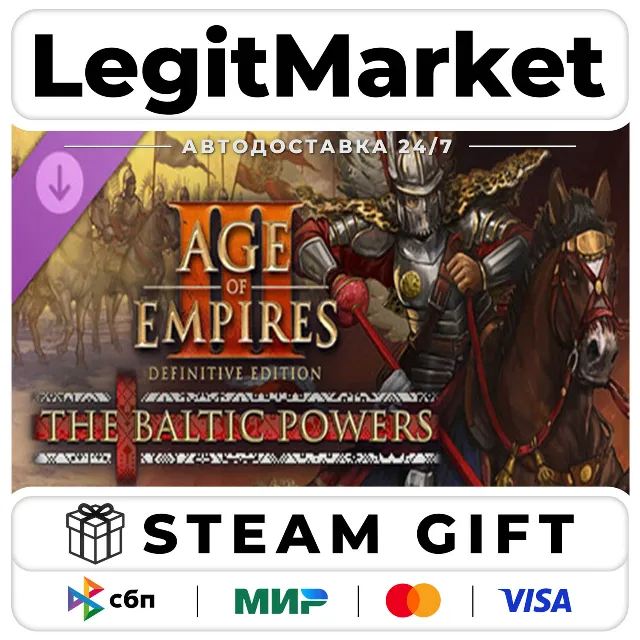 DLC Age of Empires III: Definitive Edition - The Baltic Powers / Steam АВТО / РУ + МИ