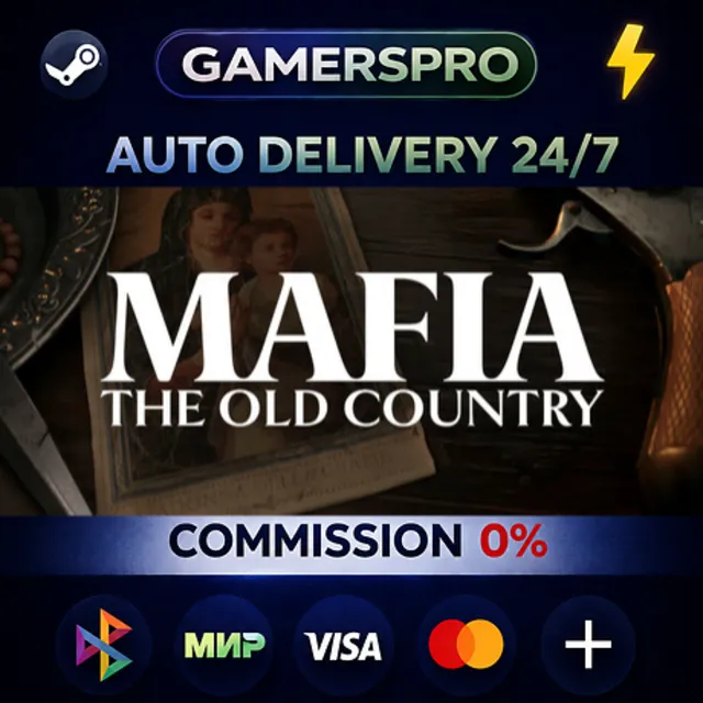 Mafia: The Old Country Definitive Edition・ВЫБОР РЕГИОНА・STEAM GIFT АВТО・