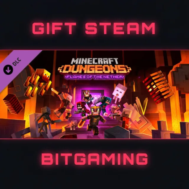 Minecraft Dungeons Flames of the Nether | DLC | РФ + МИР | АВТО