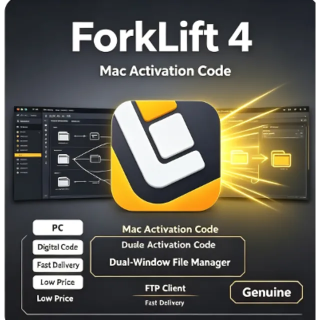 Код активации ForkLift 4 для Mac | Двухоконный файловый менеджер | FTP-клиент
