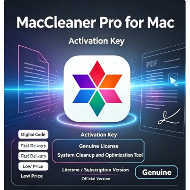 MacCleaner Pro для Mac | Ключ активации | Подлинная лицензия | Инструмент для