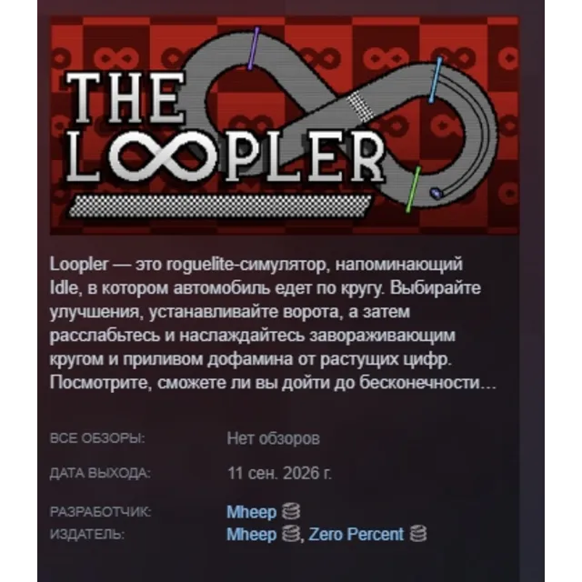 The Loopler АВТОДОСТАВКА STEAM GLOBAL МГНОВЕННО ЛИЦЕНЗИЯ