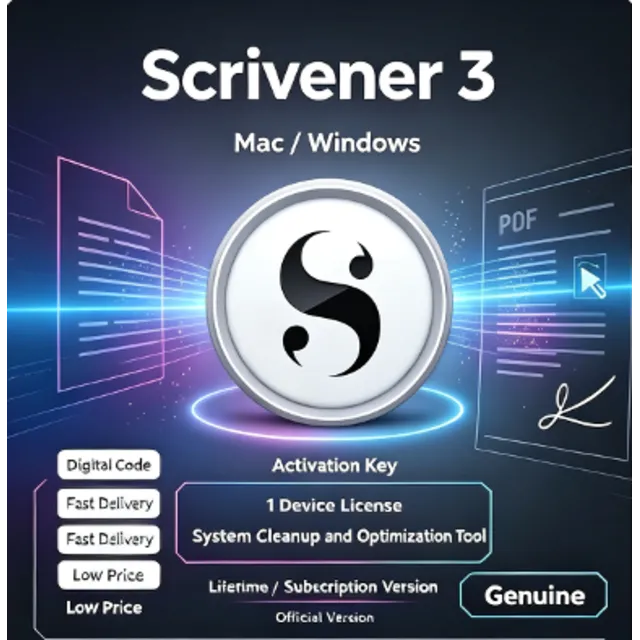 Scrivener 3 | Mac/Windows | Ключ активации | Лицензия на 1 устройство