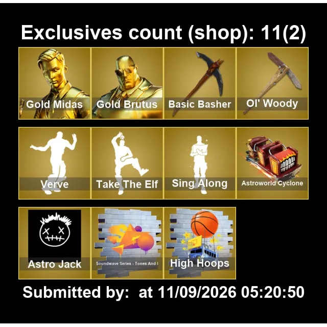 Мгновенный доступ • FN (все платформы) •  273 skins  • 950 VB • Полный доступ