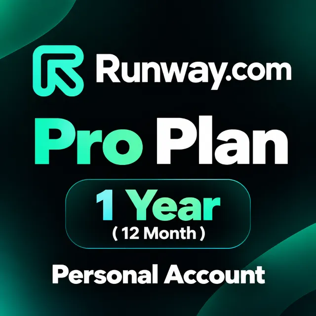 Персональная учетная запись Runway Pro на 1 год (12 месяцев) | Доставка на ваш адрес