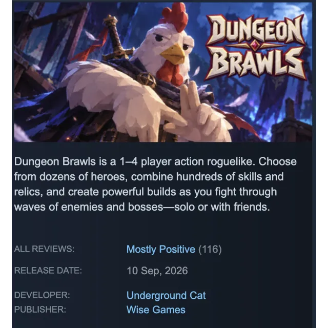 GLOBAL | Dungeon Brawls | STEAM KEY