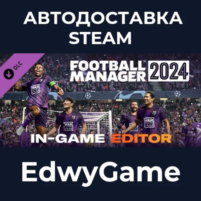Football Manager 2024 In-game Editor · DLC STEAM GIFT · АВТОДОСТАВКА