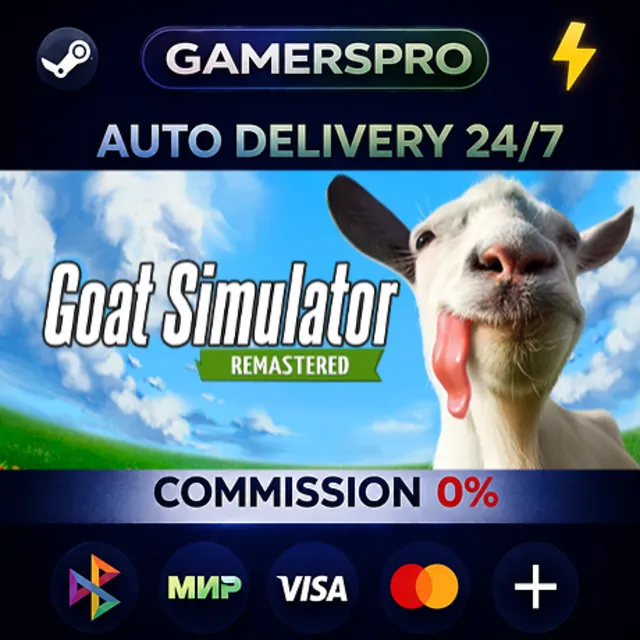 Goat Simulator: Remastered・ВЫБОР РЕГИОНА・STEAM GIFT АВТО・