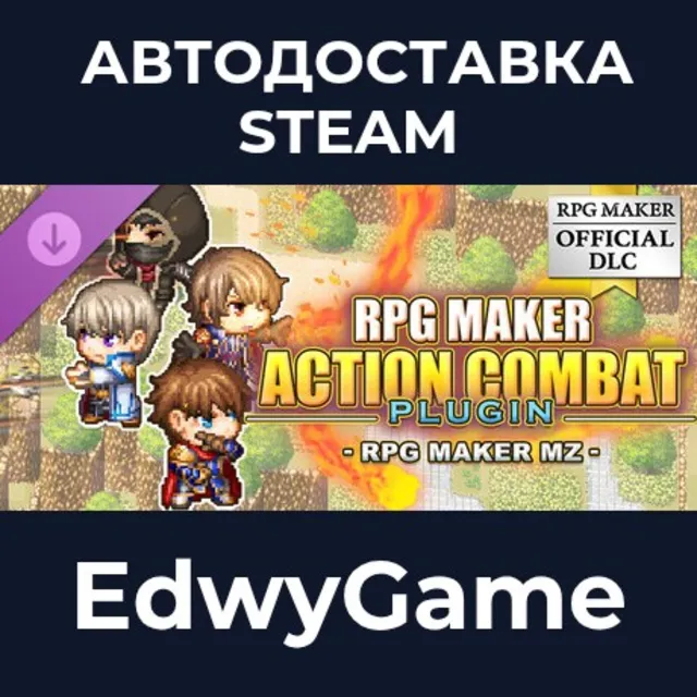 RPG Maker MZ - RPG Maker Action Combat Plugin · DLC STEAM GIFT · АВТОДОСТАВКА