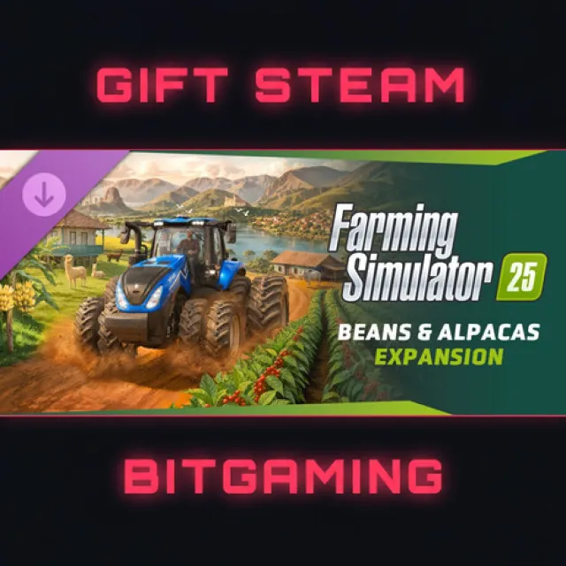 Farming Simulator 25: Beans &amp; Alpacas Expansion | DLC | РФ + МИР | АВТО