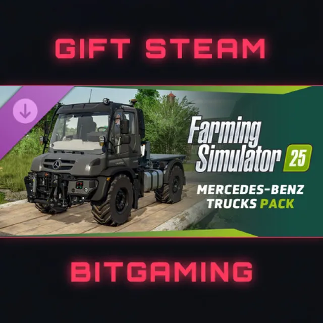 Farming Simulator 25: Mercedes-Benz Trucks Pack | DLC | РФ + МИР | АВТО