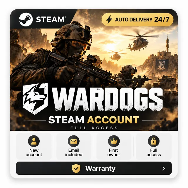 WARDOGS | Steam-аккаунт + почта | Автовыдача
