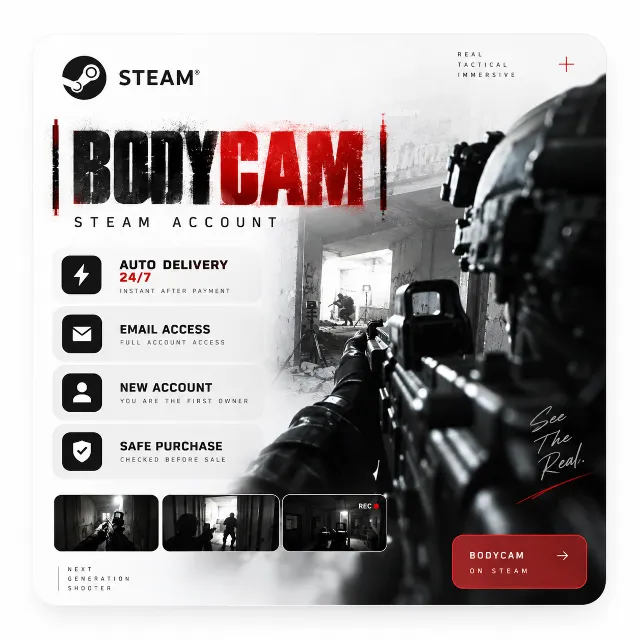 BODYCAM | Steam-аккаунт + почта | Автовыдача