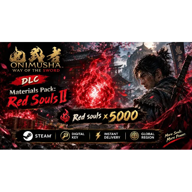 Materials Pack: Red Souls II Красные души х 5000 DLC (Steam, global)