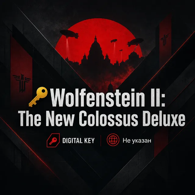 🔑Wolfenstein II: The New Colossus Deluxe| Steam RU/СНГ