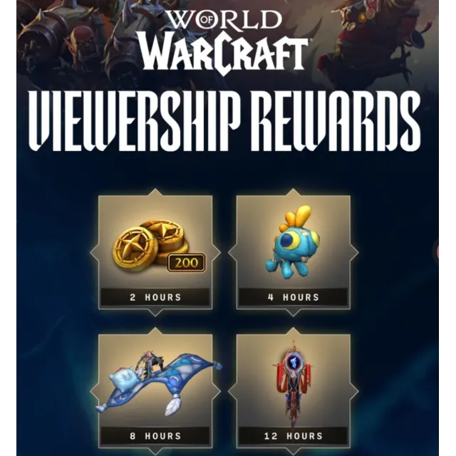 World of Warcraft — 4 награды | WoW BlizzCon 2026 Twitch Drop | Сентябрь 2026