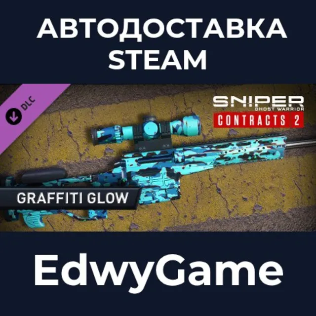 Sniper Ghost Warrior Contracts 2 - Graffiti Glow Skin · DLC STEAM GIFT · АВТОДОСТАВКА