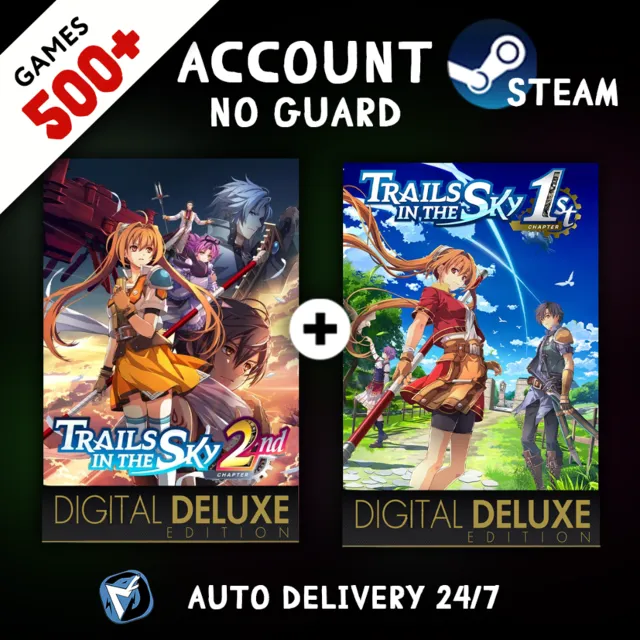 Trails in the Sky 2nd+ 1st Chapter Digital Deluxe Edition + 500 ИГР STEAM АККАУНТ