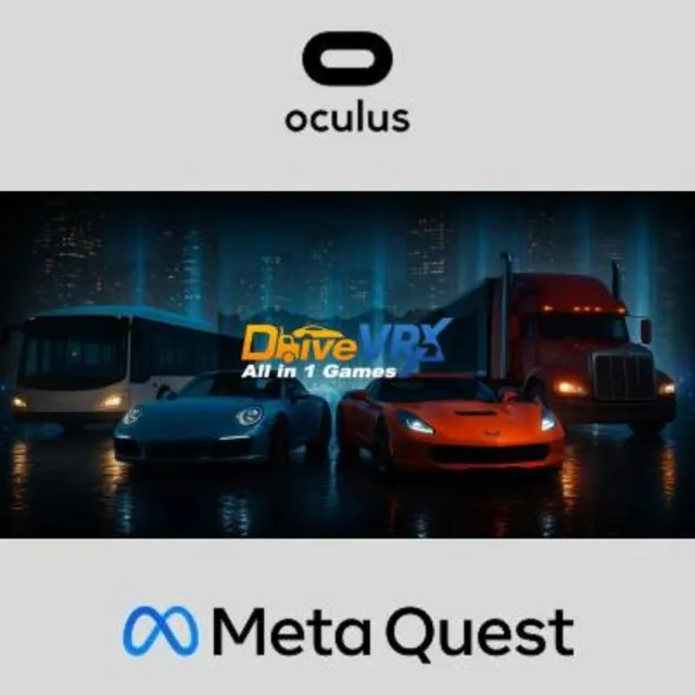 DriveVRX - All in 1 Driving Games Oculus Quest