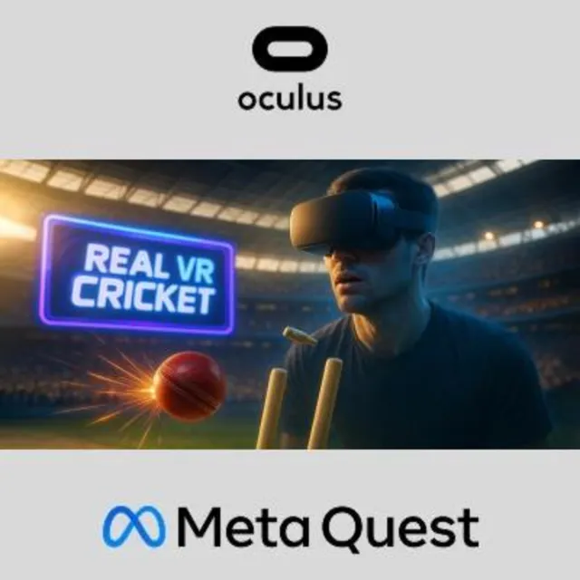 Real VR Cricket Game Oculus Quest