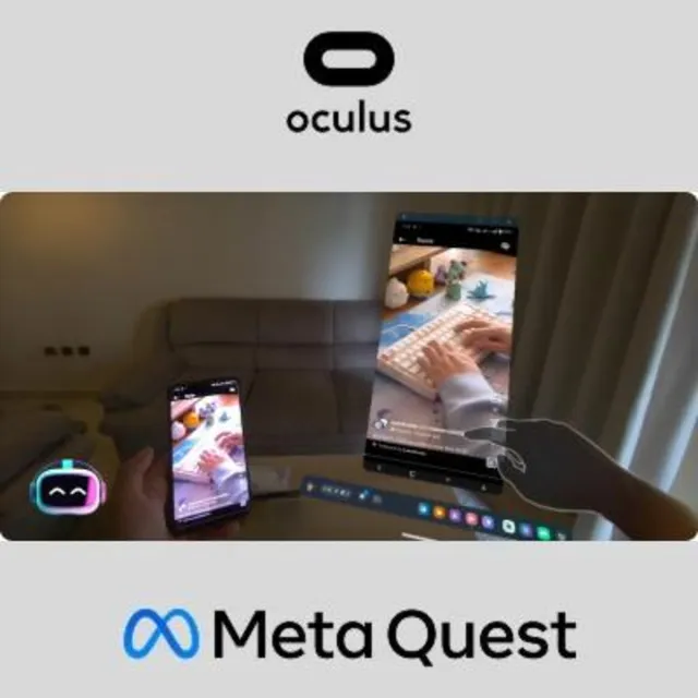 Spatial Phone : Mirror &amp; Control Oculus Quest