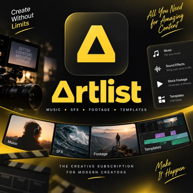 Artlist AI Suite Starter / Creator / Professional 1-12M | ПОЛНАЯ ГАРАНТИЯ