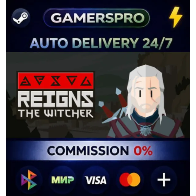 Reigns: The Witcher・ВЫБОР РЕГИОНА・STEAM GIFT АВТО・