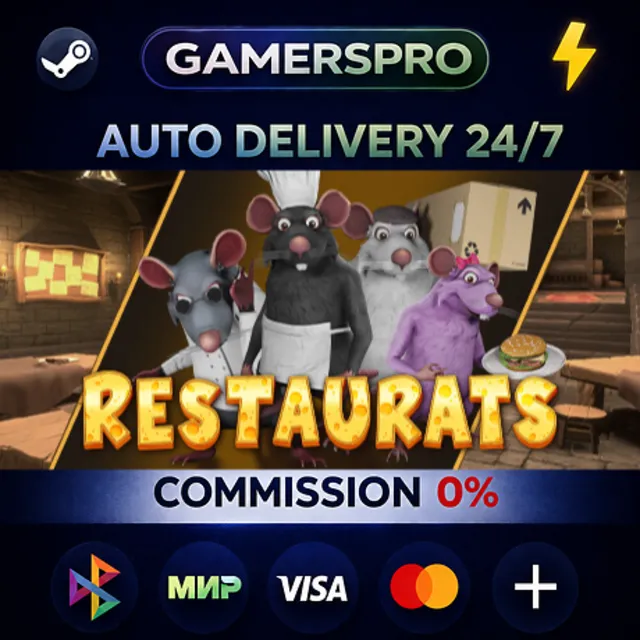 Restaurats・ВЫБОР РЕГИОНА・STEAM GIFT АВТО・