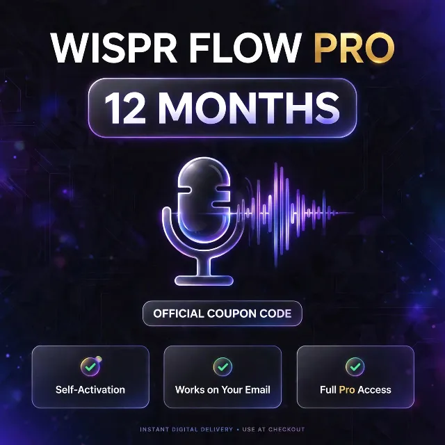WISPR FLOW PRO — 12 МЕСЯЦЕВ | ОФИЦИАЛЬНЫЙ КУПОН