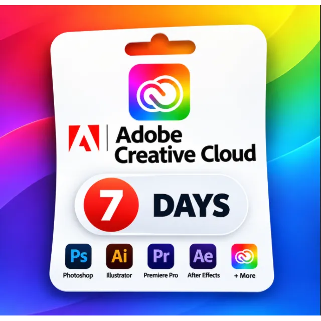 Adobe Creative Cloud 7 дней