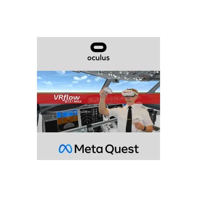 VRflow B737MAX Oculus Quest