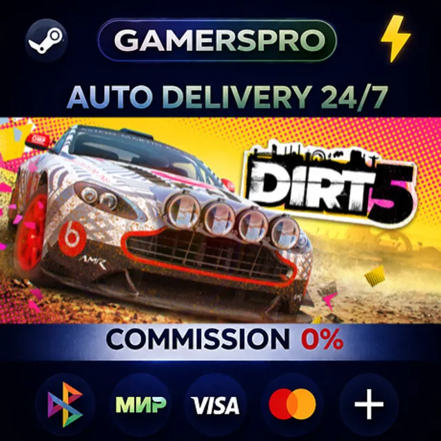 DIRT 5 Year One Edition・ВЫБОР РЕГИОНА・STEAM GIFT АВТО・