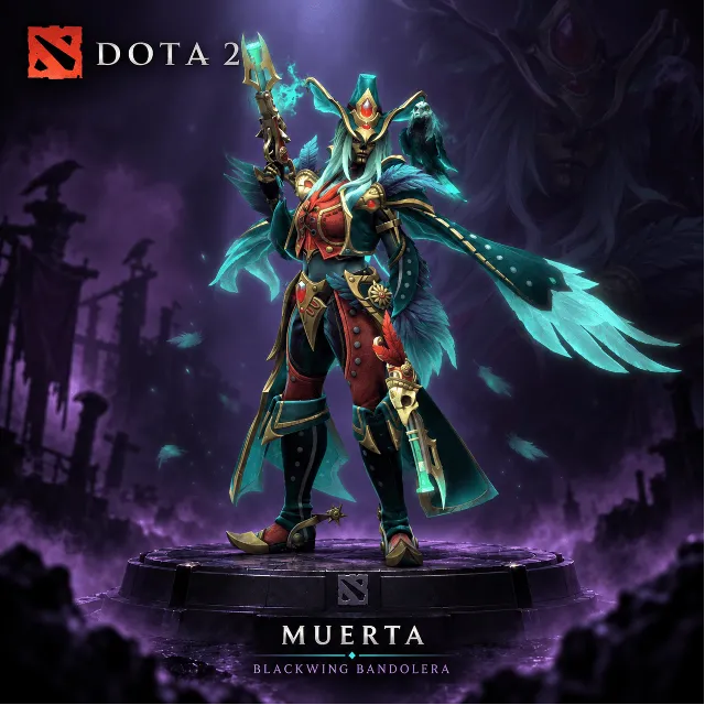 Muerta — Blackwing Bandolera | Dota 2 | Подарком