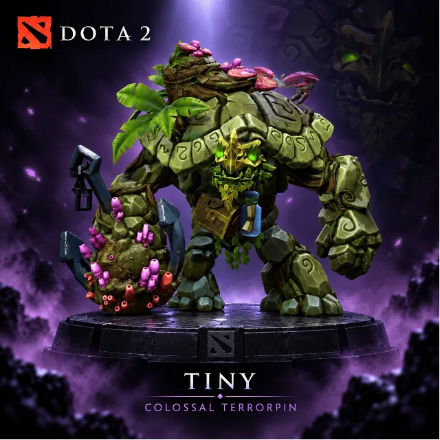 Tiny — Colossal Terrorpin | Dota 2 | Подарком