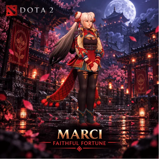 Marci — Faithful Fortune | Dota 2 | Подарком