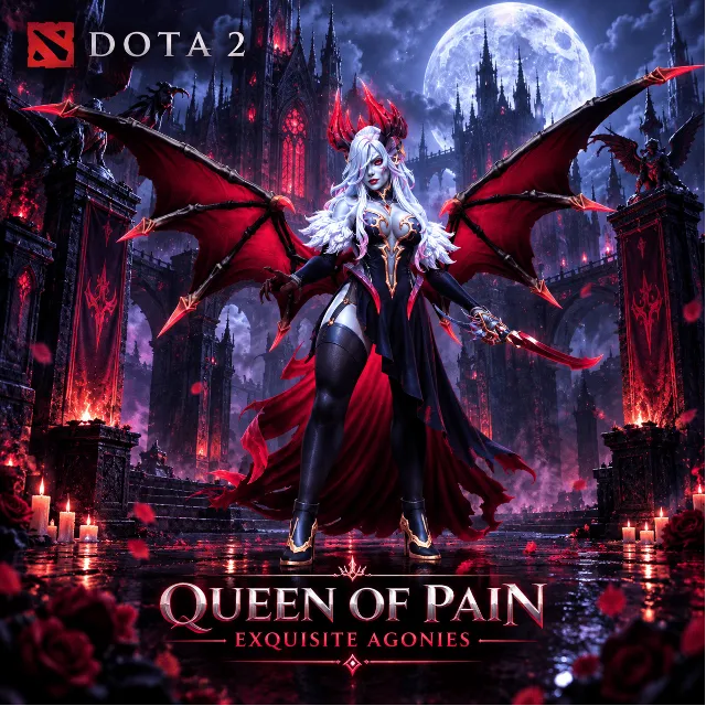 Queen of Pain — Exquisite Agonies | Dota 2 | Подарком