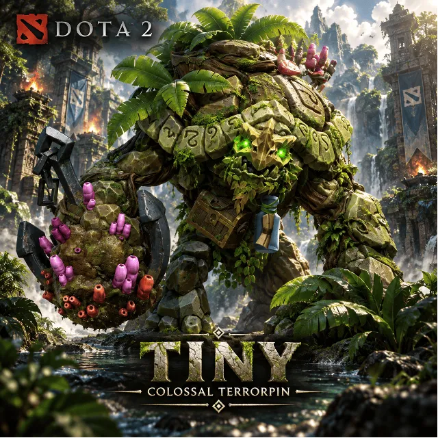 Tiny — Colossal Terrorpin | Dota 2 | Подарком