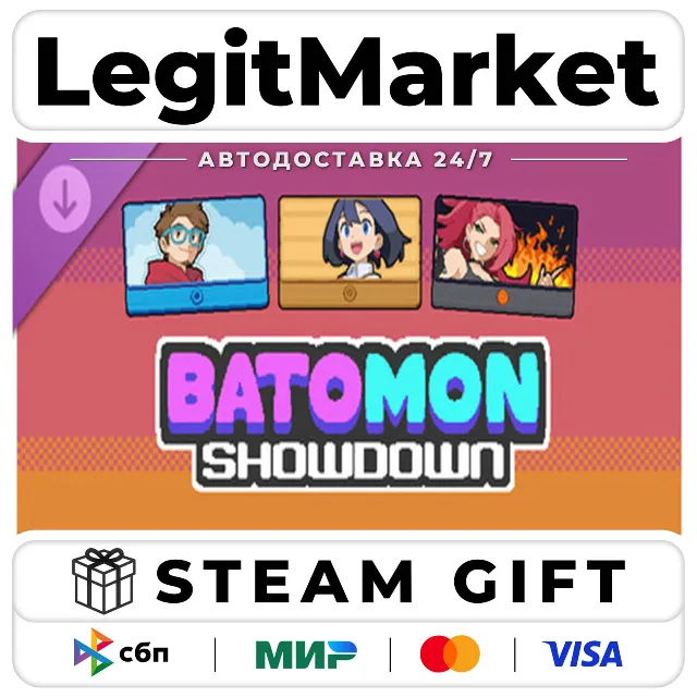 DLC Batomon Showdown - Supporter Pack / Steam АВТО / РУ + МИР
