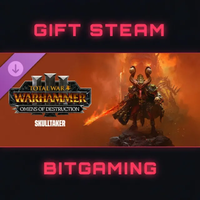 Total War: WARHAMMER III - Skulltaker – Omens of Destruction | DLC | РФ + МИР | АВТО