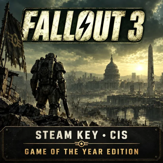 Fallout 3 Game of the Year Edition | Steam | СНГ | Ключ для PC