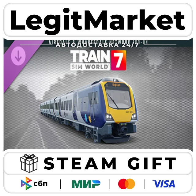 DLC Train Sim World 7: Airedale &amp; Wharfedale Network: Leeds &amp; Bradford - Ski / Steam 