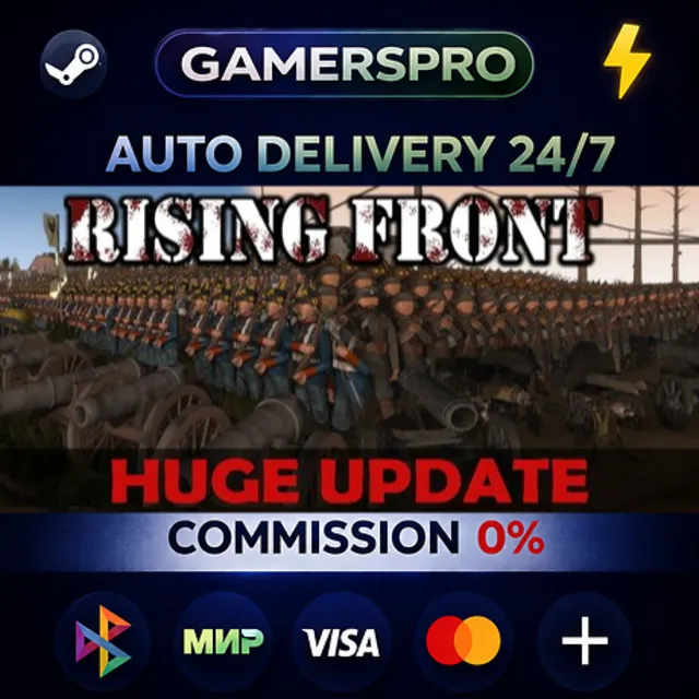 Rising Front・ВЫБОР РЕГИОНА・STEAM GIFT АВТО・
