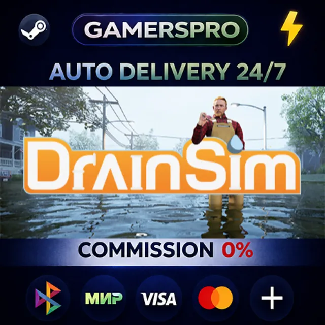 DrainSim・ВЫБОР РЕГИОНА・STEAM GIFT АВТО・